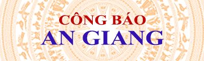 Công báo tỉnh An Giang